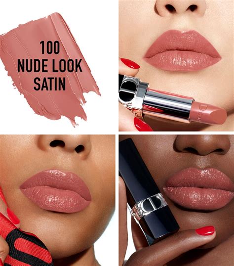 rouge dior matte 100 nude look|dior lipstick.